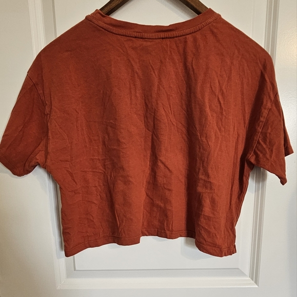 Sold Mercari Rust Orange crop top Forever 21 size Small - Picture 2 of 4